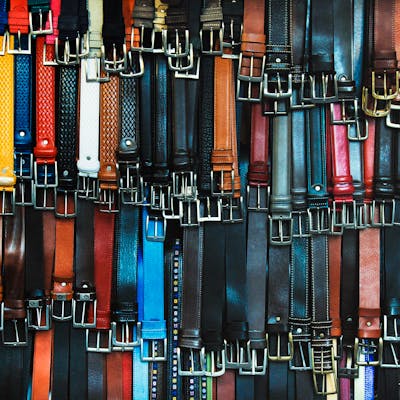 Ceinture Cuir Finition